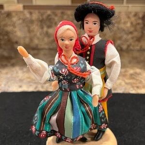 Doll in Polish Regional Dress Handmade in Poland